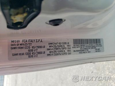 Zdjęcie 13 z 13 samochodu: 2022 RAM PROMASTER CITY TRADESMAN VIN:ZFBHRFAB3N6Y72739 - miniatura