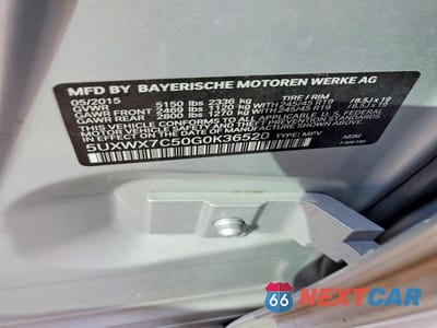 Zdjęcie 13 z 13 samochodu: 2016 BMW X3 XDRIVE35I VIN:5UXWX7C50G0K36520 - miniatura