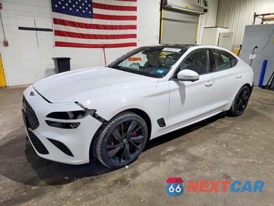 2022 GENESIS G70 3.3T STANDARD KMTG54TE9NU097859 - główne zdjęcie licytacji z USA - miniatura