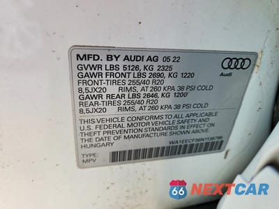 Zdjęcie 13 z 13 samochodu: 2022 AUDI Q3 PREMIUM PLUS S LINE 45 VIN:WA1EECF36N1135795 - miniatura