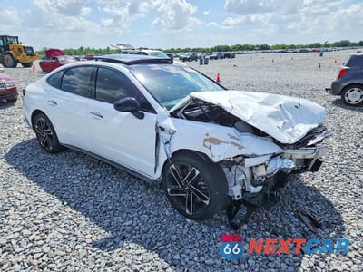 Czwarte zdjęcie samochodu z boku: 2025 HYUNDAI SONATA N LINE VIN:KMHL54JC0SA488809 - miniatura