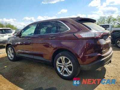 Drugie zdjęcie samochodu z przodu: 2017 FORD EDGE TITANIUM VIN:2FMPK4K83HBC14652 - miniatura