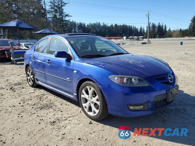 Czwarte zdjęcie samochodu z boku: 2007 MAZDA 3 S VIN:JM1BK323371637996 - miniatura