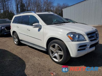 Czwarte zdjęcie samochodu z boku: 2012 MERCEDES-BENZ GL 450 4MATIC VIN:4JGBF7BE7CA791291 - miniatura