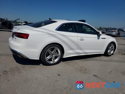 Trzecie zdjęcie samochodu z tyłu: 2022 AUDI A5 PREMIUM PLUS 45 VIN:WAUTAAF57NA015161 - miniatura