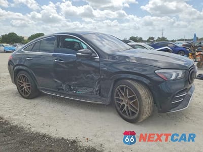 Czwarte zdjęcie samochodu z boku: 2022 MERCEDES-BENZ GLE COUPE AMG 53 4MATIC VIN:4JGFD6BB5NA726272 - miniatura