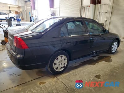 Trzecie zdjęcie samochodu z tyłu: 2002 HONDA CIVIC EX VIN:1HGES26762L075417 - miniatura
