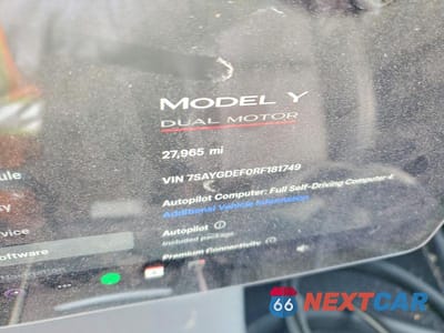 Zdjęcie 9 z 13 samochodu: 2024 TESLA MODEL Y VIN:7SAYGDEF0RF181749 - miniatura
