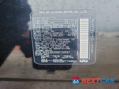 Zdjęcie 12 z 12 samochodu: 2022 INFINITI QX55 ESSENTIAL VIN:3PCAJ5K39NF100581 - miniatura