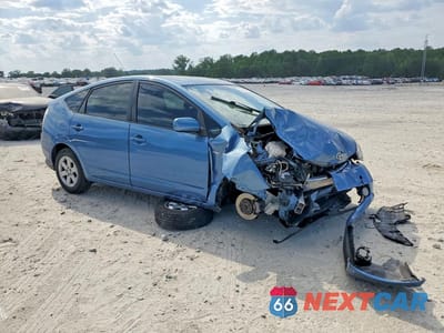 Czwarte zdjęcie samochodu z boku: 2007 TOYOTA PRIUS BASE VIN:JTDKB20U077649655 - miniatura