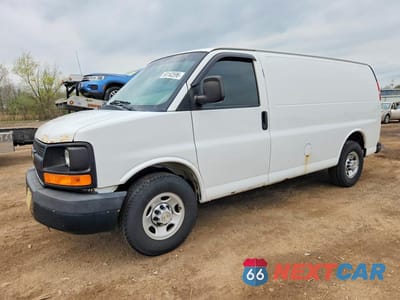 2014 CHEVROLET EXPRESS G2500 UTILITY / SERVICE VAN 1GCWGFBA1E1101788 - główne zdjęcie licytacji z USA - miniatura