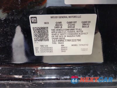 Zdjęcie 10 z 10 samochodu: 2024 GMC SIERRA K2500 DENALI VIN:1GT49RE77RF222790 - miniatura