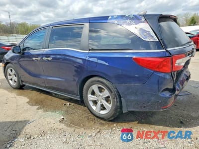 Drugie zdjęcie samochodu z przodu: 2018 HONDA ODYSSEY EXL VIN:5FNRL6H79JB006949 - miniatura