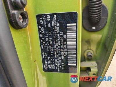 Zdjęcie 12 z 12 samochodu: 2024 HYUNDAI VENUE SE VIN:KMHRB8A38RU319186 - miniatura
