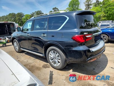 Drugie zdjęcie samochodu z przodu: 2019 INFINITI QX80 LUXE VIN:JN8AZ2NE6K9233703 - miniatura