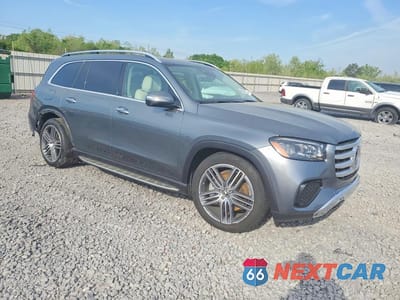 Czwarte zdjęcie samochodu z boku: 2024 MERCEDES-BENZ GLS 450 4MATIC VIN:4JGFF5KE3RB089381 - miniatura