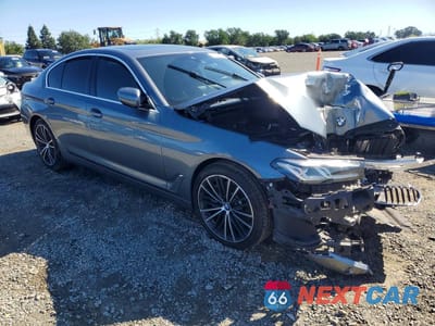 Czwarte zdjęcie samochodu z boku: 2021 BMW 530 I VIN:WBA53BH06MWX22196 - miniatura