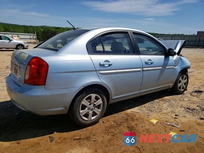 Trzecie zdjęcie samochodu z tyłu: 2007 HYUNDAI ACCENT GLS VIN:KMHCN46C77U164724 - miniatura