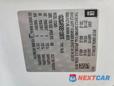 Zdjęcie 11 z 11 samochodu: 2014 CHEVROLET EXPRESS 1500 CARGO DELIVERY VAN VIN:1GCSGAFX8E1120676 - miniatura