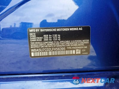 Zdjęcie 12 z 12 samochodu: 2020 BMW M340I VIN:WBA5U7C02LFH56395 - miniatura