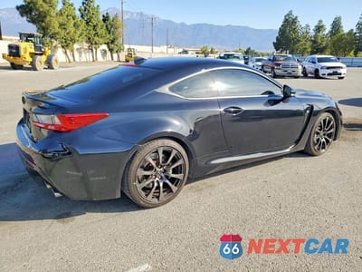 Trzecie zdjęcie samochodu z tyłu: 2015 LEXUS RC F BASE VIN:JTHHP5BCXF5000424 - miniatura