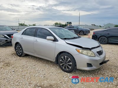 Czwarte zdjęcie samochodu z boku: 2009 TOYOTA COROLLA XLE VIN:1NXBU40E59Z111936 - miniatura