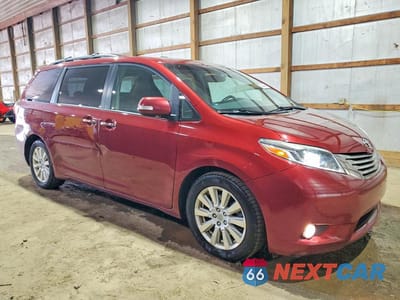 Czwarte zdjęcie samochodu z boku: 2017 TOYOTA SIENNA LIMITED PREMIUM 7-PASSENGER VIN:5TDYZ3DC3HS790207 - miniatura