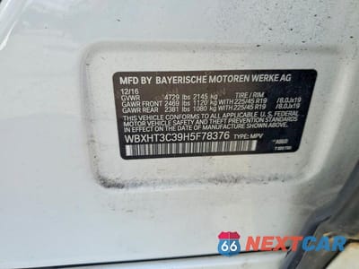 Zdjęcie 14 z 14 samochodu: 2017 BMW X1 XDRIVE28I VIN:WBXHT3C39H5F78376 - miniatura