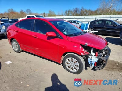Czwarte zdjęcie samochodu z boku: 2015 HYUNDAI ACCENT GLS VIN:KMHCT4AE9FU848350 - miniatura