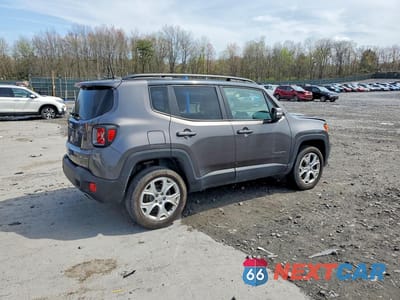 Trzecie zdjęcie samochodu z tyłu: 2019 JEEP RENEGADE LIMITED VIN:ZACNJBD15KPJ90826 - miniatura