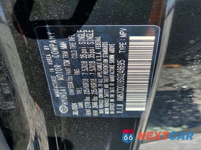Zdjęcie 13 z 13 samochodu: 2025 HYUNDAI TUCSON SEL CONVENIENCE VIN:KM8JCDD19SU248695 - miniatura