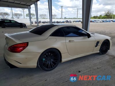Trzecie zdjęcie samochodu z tyłu: 2013 MERCEDES-BENZ SL 550 VIN:WDDJK7DA0DF000826 - miniatura