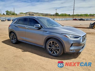 Czwarte zdjęcie samochodu z boku: 2019 INFINITI QX50 ESSENTIAL VIN:3PCAJ5M31KF147919 - miniatura