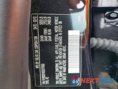 Zdjęcie 12 z 12 samochodu: 2013 VOLVO S60 VIN:YV1902FHXD2217060 - miniatura