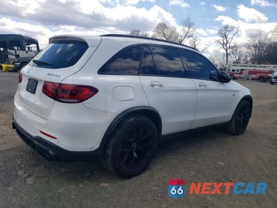 Trzecie zdjęcie samochodu z tyłu: 2020 MERCEDES-BENZ GLC 43 4MATIC AMG VIN:W1N0G6EB6LF793811 - miniatura