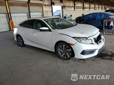 Czwarte zdjęcie samochodu z boku: 2017 HONDA CIVIC EX VIN:19XFC2F77HE065805 - miniatura