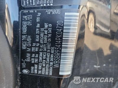 Zdjęcie 12 z 12 samochodu: 2004 BMW M3 VIN:WBSBR93414PK04720 - miniatura