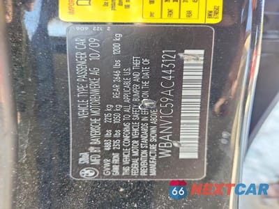 Zdjęcie 12 z 12 samochodu: 2010 BMW 528 XI VIN:WBANV1C59AC443121 - miniatura