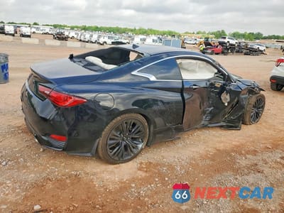 Trzecie zdjęcie samochodu z tyłu: 2017 INFINITI Q60 3.0T PREMIUM VIN:JN1EV7EK4HM363287 - miniatura