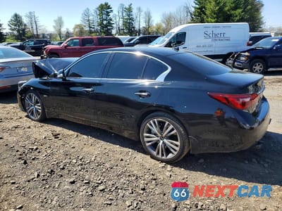 Drugie zdjęcie samochodu z przodu: 2019 INFINITI Q50 3.0T SPORT VIN:JN1EV7AR0KM555431 - miniatura