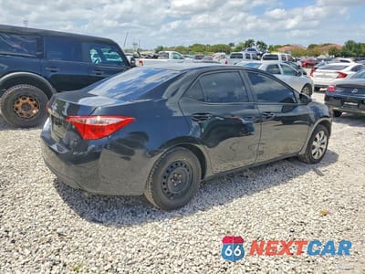 Trzecie zdjęcie samochodu z tyłu: 2019 TOYOTA COROLLA LE VIN:5YFBURHEXKP868727 - miniatura