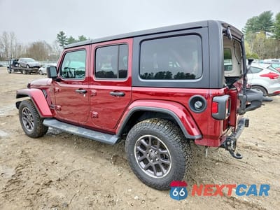 Drugie zdjęcie samochodu z przodu: 2021 JEEP WRANGLER UNLIMITED SPORT VIN:1C4HJXDG9MW703714 - miniatura