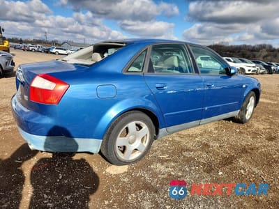 Trzecie zdjęcie samochodu z tyłu: 2003 AUDI A4 1.8T QUATTRO VIN:WAULC68E03A376491 - miniatura