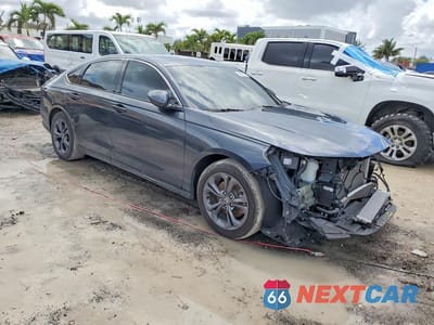 Czwarte zdjęcie samochodu z boku: 2024 HONDA ACCORD HYBRID EXL VIN:1HGCY2F63RA060845 - miniatura