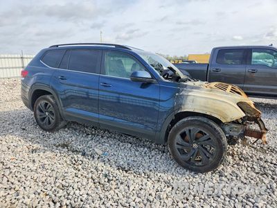 Czwarte zdjęcie samochodu z boku: 2022 VOLKSWAGEN ATLAS SE VIN:1V2KR2CA9NC545276 - miniatura