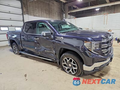 Czwarte zdjęcie samochodu z boku: 2024 GMC SIERRA K1500 SLT VIN:3GTUUDED6RG345762 - miniatura