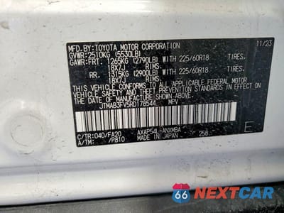 Zdjęcie 14 z 14 samochodu: 2024 TOYOTA RAV4 PRIME SE VIN:JTMAB3FV5RD178544 - miniatura