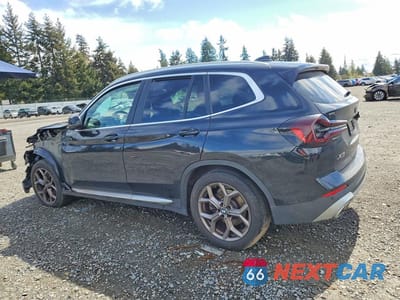 Drugie zdjęcie samochodu z przodu: 2022 BMW X3 XDRIVE30I VIN:5UX53DP07N9L69630 - miniatura