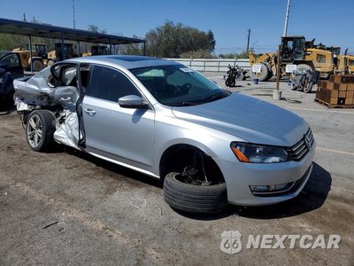 Czwarte zdjęcie samochodu z boku: 2015 VOLKSWAGEN PASSAT SE VIN:1VWBV7A32FC049801 - miniatura