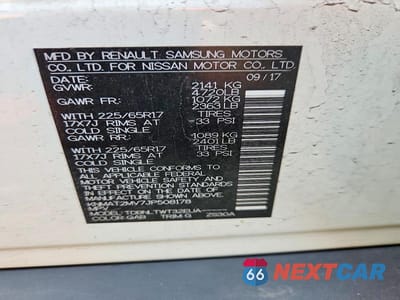 Zdjęcie 13 z 13 samochodu: 2018 NISSAN ROGUE SV VIN:KNMAT2MV7JP508178 - miniatura